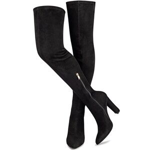 Thigh high Faux Suede Boots Size 11